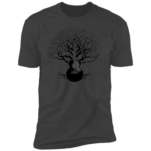 CustomCat T-Shirts Gibson SJ-200 Tree of Life | Premium T-Shirt Heather Grey / X-Small