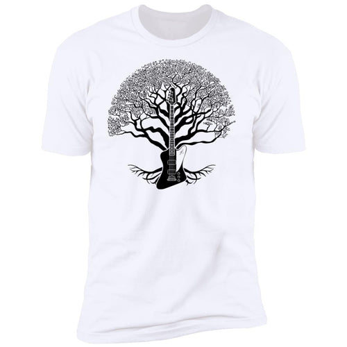 CustomCat T-Shirts Gibson Thunderbird Tree of Life | Premium T-Shirt Heather Grey / X-Small