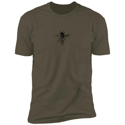 CustomCat T-Shirts Save the Bees | Premium T-Shirt Military Green / X-Small