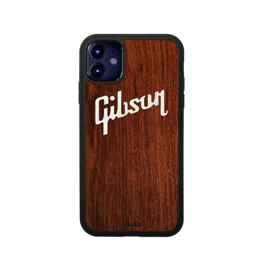 GibsonbyThalia Phone Case Indian Rosewood & Gibson Pearl Logo | Phone Case iPhone 11