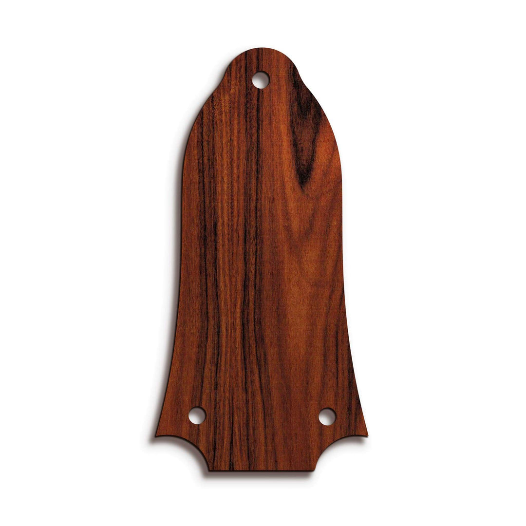 GibsonbyThalia Truss Rod Cover Custom Truss Rod Cover | Shape T6 - Fits Many Epiphone Guitars Just Wood / Santos Rosewood