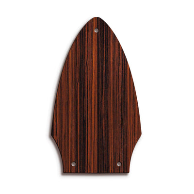 GibsonbyThalia Truss Rod Cover Custom Truss Rod Cover | Shape T8 - Fits Many Gibson Guitars Just Wood / Indian Rosewood