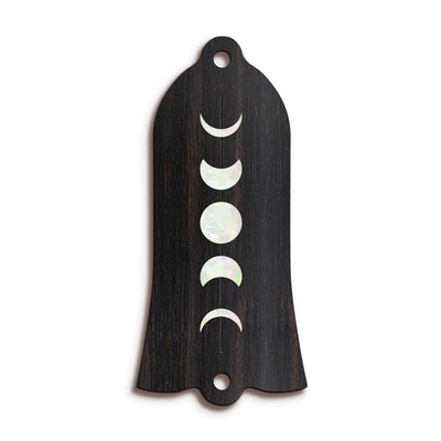 GibsonbyThalia Truss Rod Cover Gibson Truss Rod Cover | Shape T1 - Fits Gibson Guitars Moon Phases / Black Ebony