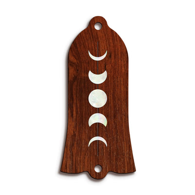 GibsonbyThalia Truss Rod Cover Gibson Truss Rod Cover | Shape T22 - Fits Gibson Guitars Moon Phases / Indian Rosewood