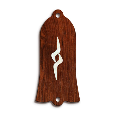GibsonbyThalia Truss Rod Cover Gibson Truss Rod Cover (Traditional) | Shape T22 - Fits Gibson Guitars Pearl Koa / Indian Rosewood