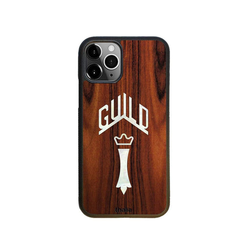 GuildbyThalia Phone Case Santos Rosewood & Guild Chesterfield Pearl Logo | Phone Case iPhone 11 Pro Max