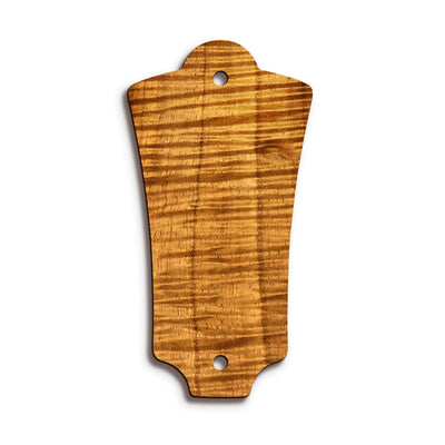 GuildbyThalia Truss Rod Cover Guild Custom Truss Rod Cover | Shape T2 - Fits Guild Guitars None / AAA Curly Koa