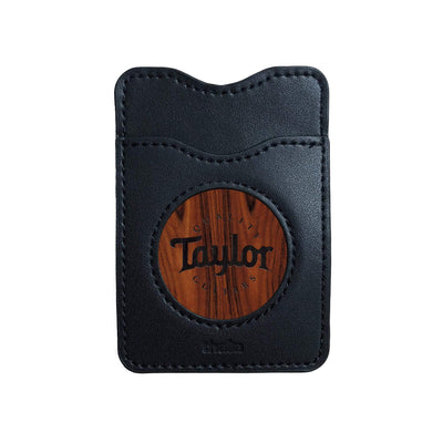 TaylorbyThalia Phone Wallet Taylor Logo Inked | Leather Phone Wallet Santos Rosewood