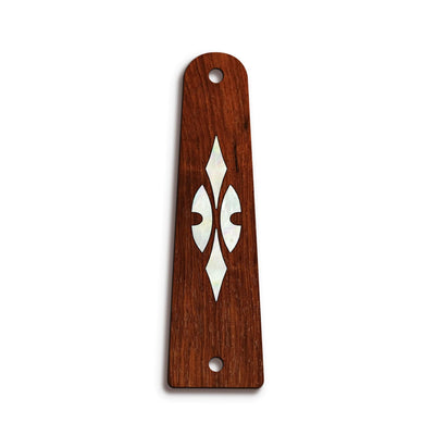 TaylorbyThalia Truss Rod Cover Classic Taylor Inlay Truss Rod Cover | Shape T14 - Fits 2 Hole Taylor Guitars 700 Series Reflections / Indian Rosewood