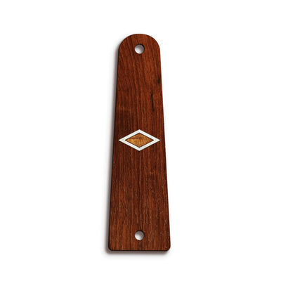 TaylorbyThalia Truss Rod Cover Classic Taylor Inlay Truss Rod Cover | Shape T14 - Fits 2 Hole Taylor Guitars Solitaire / Indian Rosewood