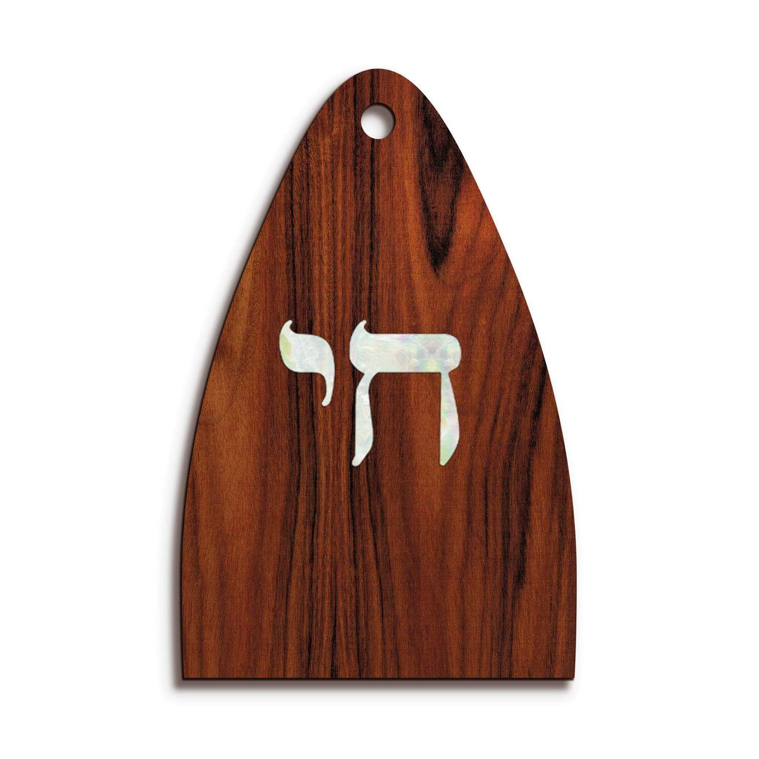 Thalia Truss Rod Cover Custom Truss Rod Cover | Shape T13 - Fits Many PRS Guitars Pearl Chai / Rosewood