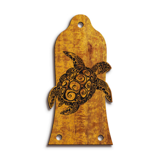 Thalia Truss Rod Cover Hawaiian Sea Turtle "Honu" | Custom Truss Rod Cover T10 (Epiphone)