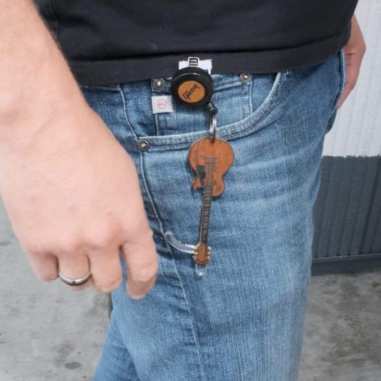 Hawaiian Koa & Acrylic Gibson No Touch Guitar Tool