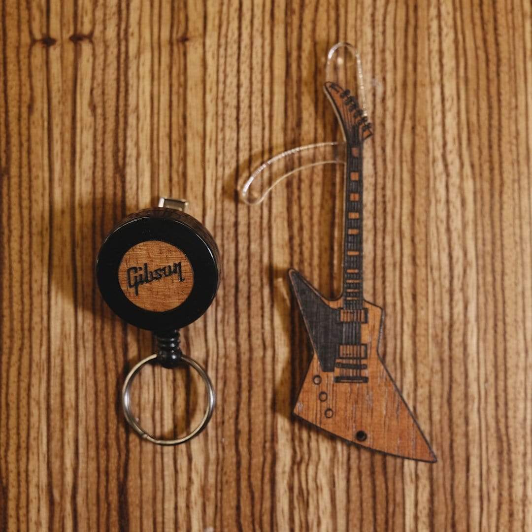 Hawaiian Koa & Acrylic Gibson No Touch Guitar Tool