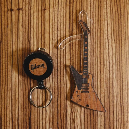 Hawaiian Koa & Acrylic Gibson No Touch Guitar Tool