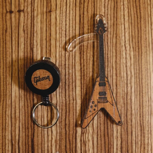 Hawaiian Koa & Acrylic Gibson No Touch Guitar Tool