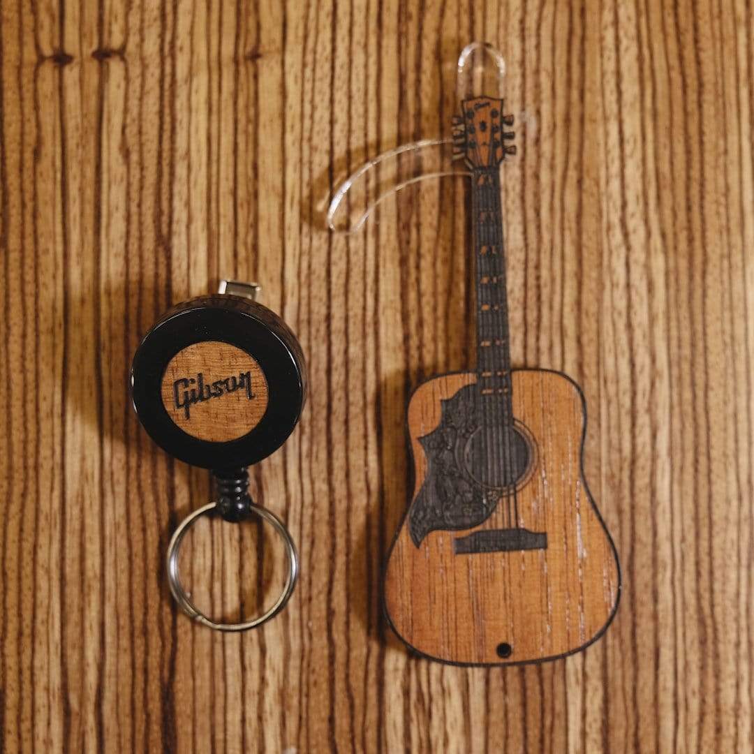 Hawaiian Koa & Acrylic Gibson No Touch Guitar Tool