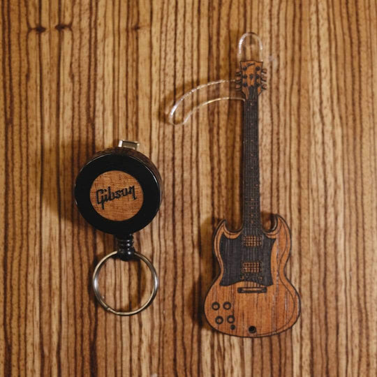 Hawaiian Koa & Acrylic Gibson No Touch Guitar Tool